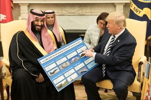 ترامپ و بن سلمان