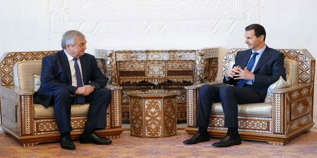 دیدار بشار اسد