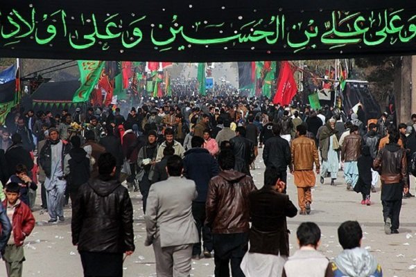 برگزاری عزای امام حسین در مناطق مختلف افغانستان
