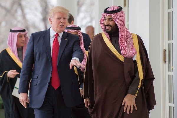 ترامپ و بن سلمان