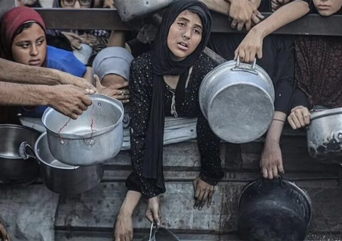 گرسنگی در نوار غزه