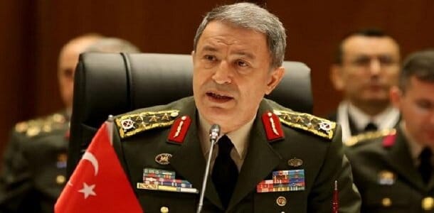 وزیر دفاع ترکیه